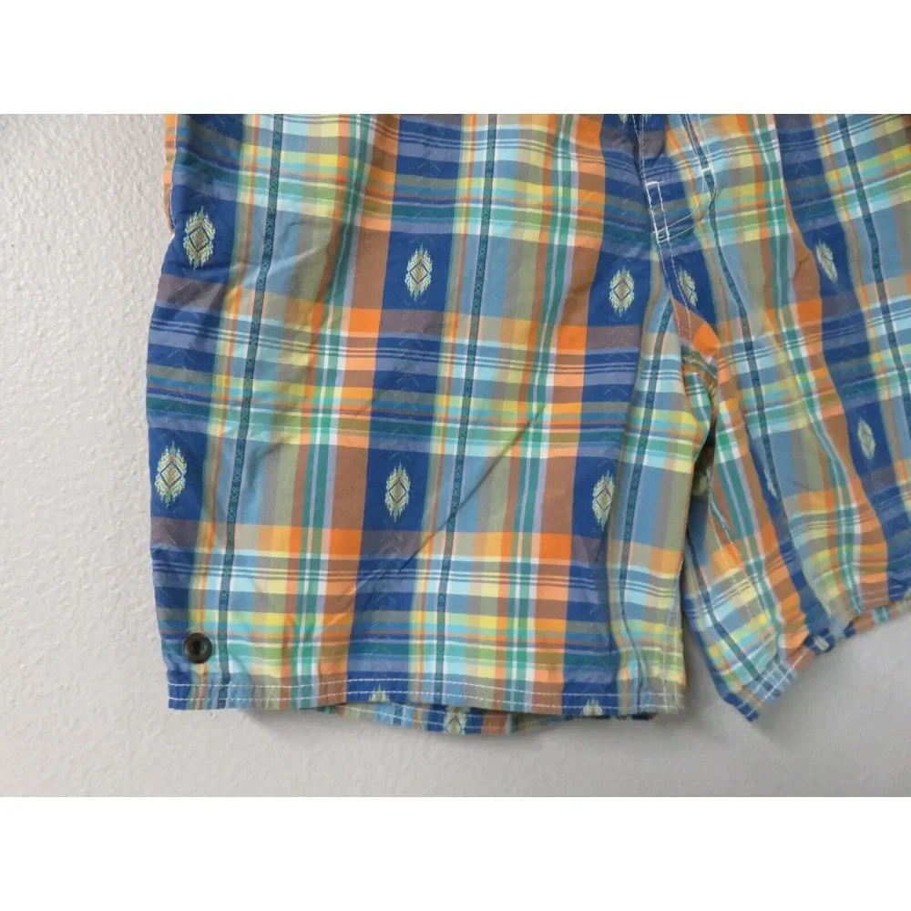 Mens Polo By Ralph Lauren Multicolor Swim Trunks Shorts Size M‎ Geometric